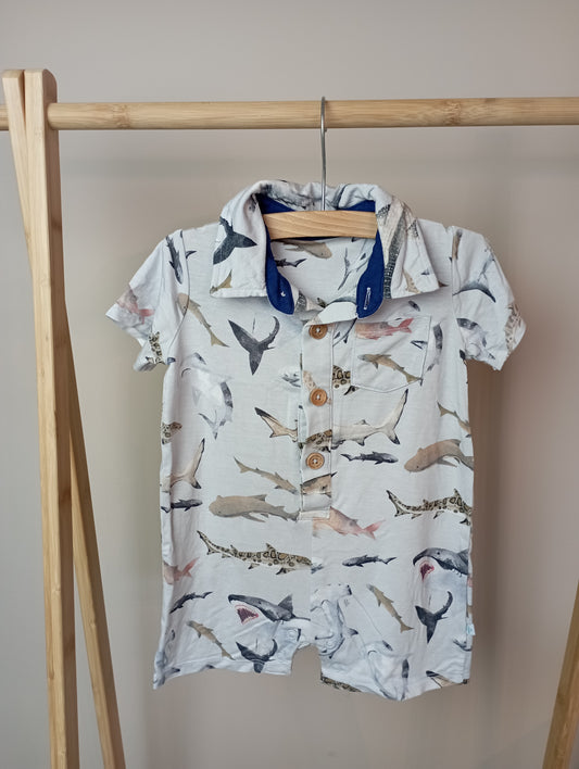 Pakje met haaien 6-9m Posh Peanut