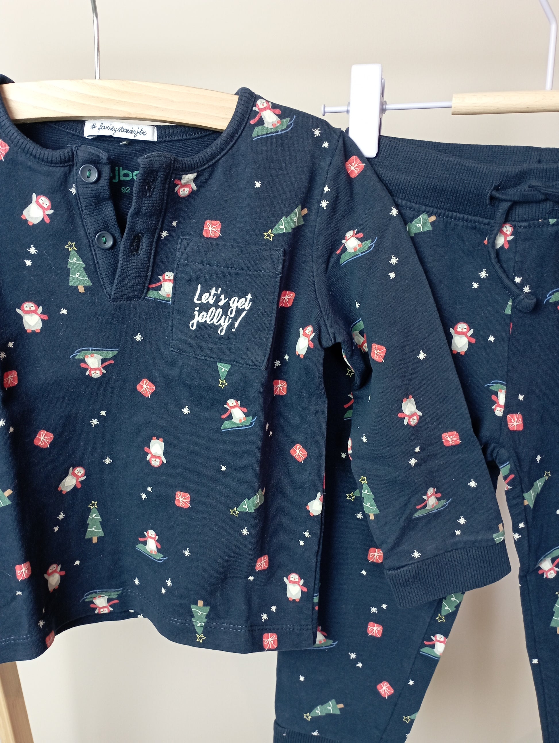 Kerstpyjama 92 JBC