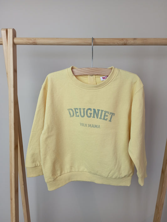 Trui "Deugniet van mama" 92 Besties