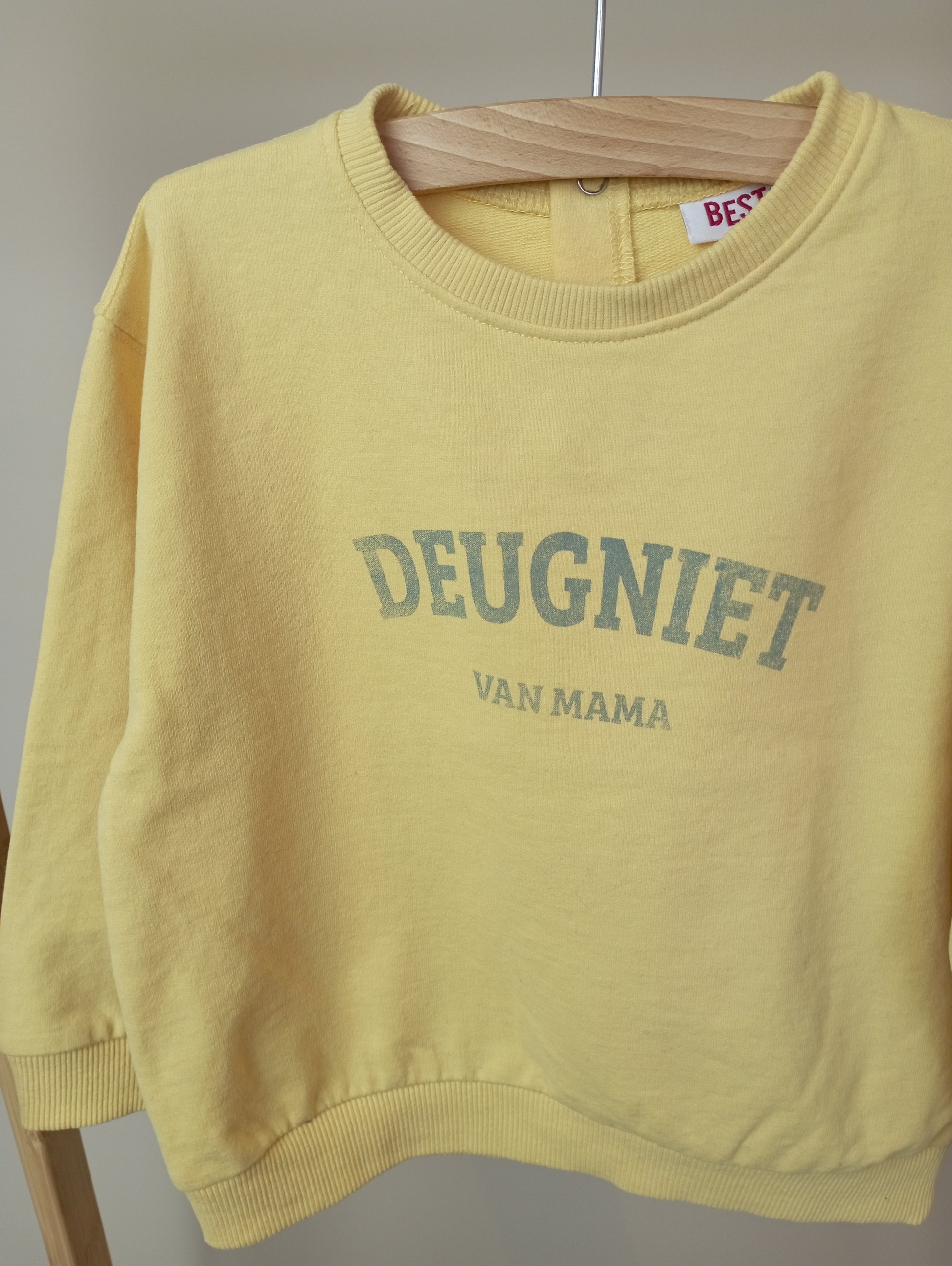 Trui "Deugniet van mama" 92 Besties