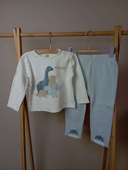 Pyjama "Happy Friends Together" 92 C&A