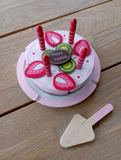 Houten verjaardagstaart - Hape
