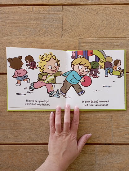 Fien gaat voor het eerst naar school - Sibylle Delacroix - Deltas