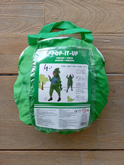 Pop-It-Up Drakenkostuum 3-6 jaar - Party Succes