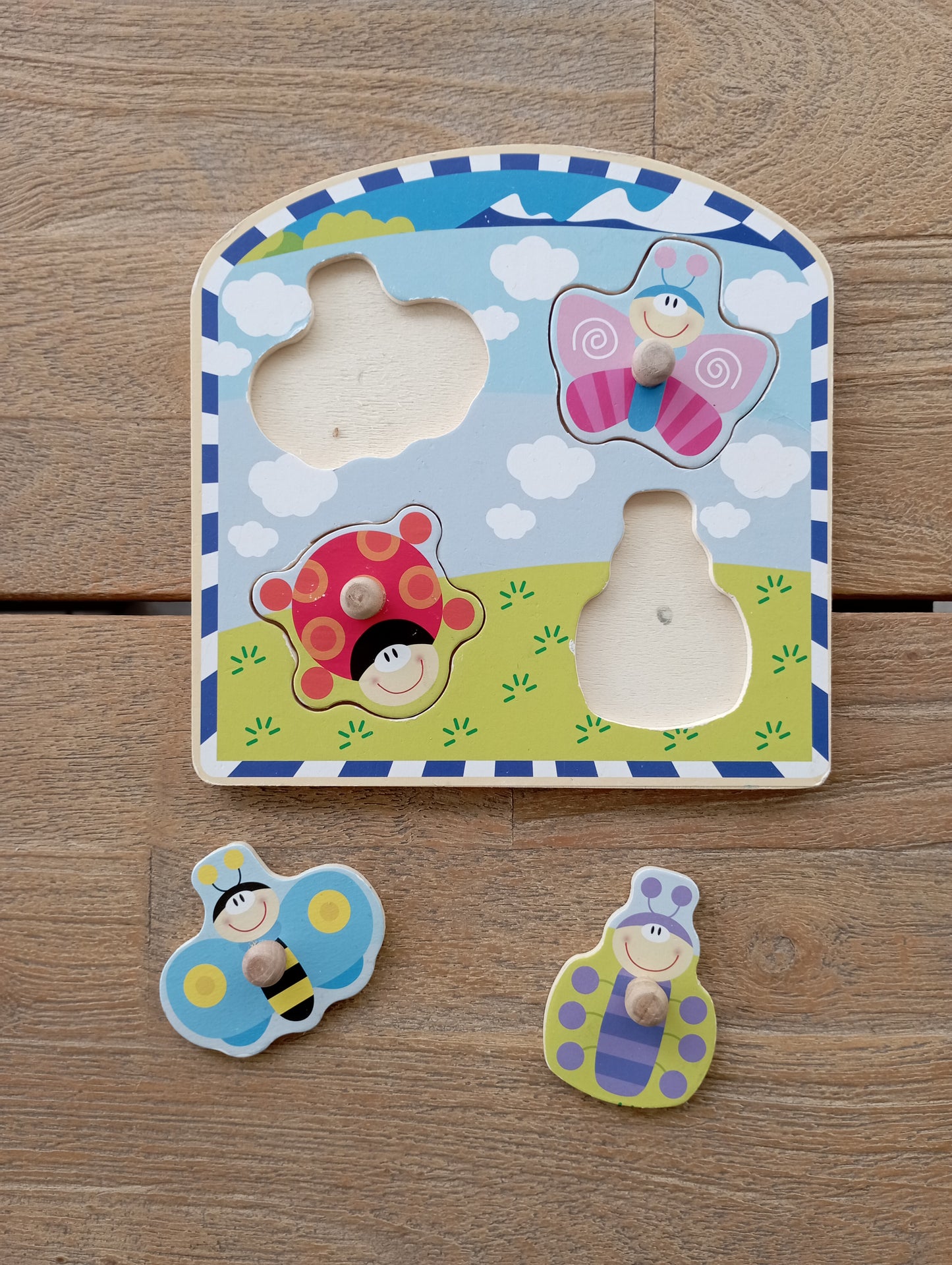 Houten inlegpuzzel - Find JOYs