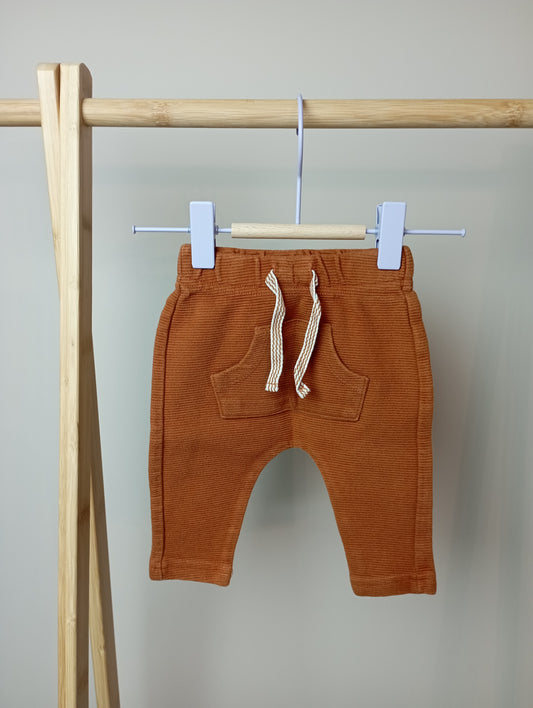 Comfy broek met wafelstructuur 62 Hema