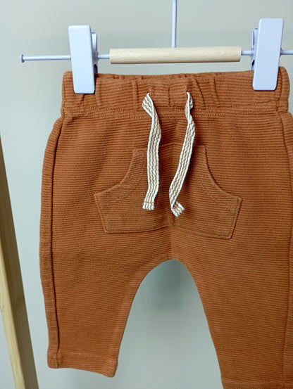 Comfy broek met wafelstructuur 62 Hema
