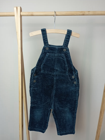 Salopette met ribbeltjes 80 Zara