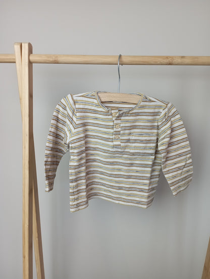 Longsleeve met knoopjes 74 H&M