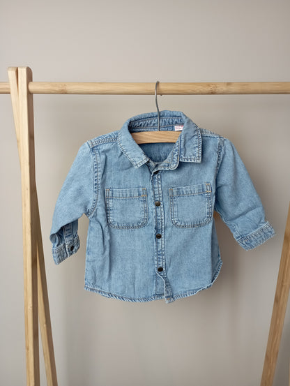 Jeanshemdje 74 Zara