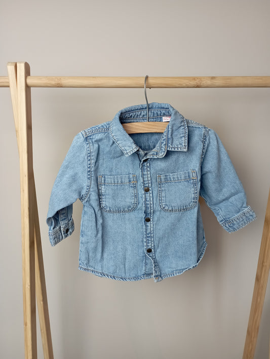 Jeanshemdje 74 Zara