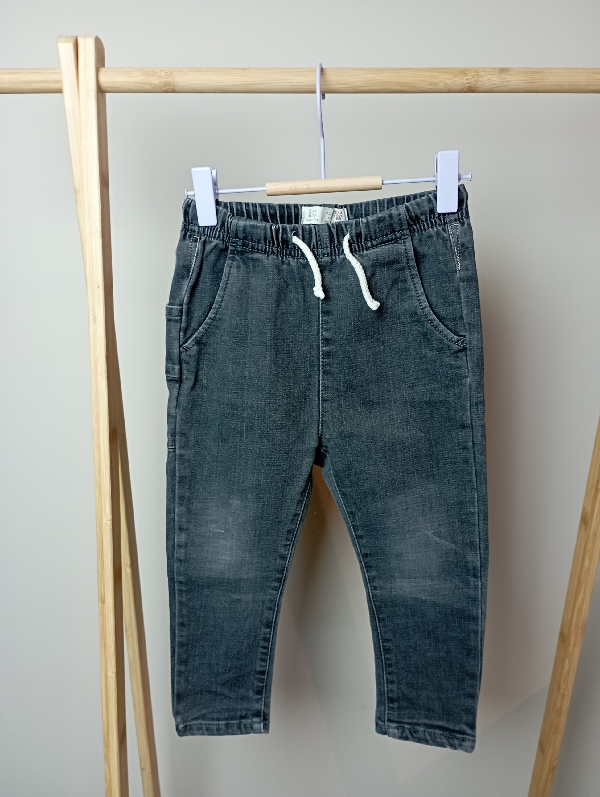 Jeansbroek met elastiek 98 Zara