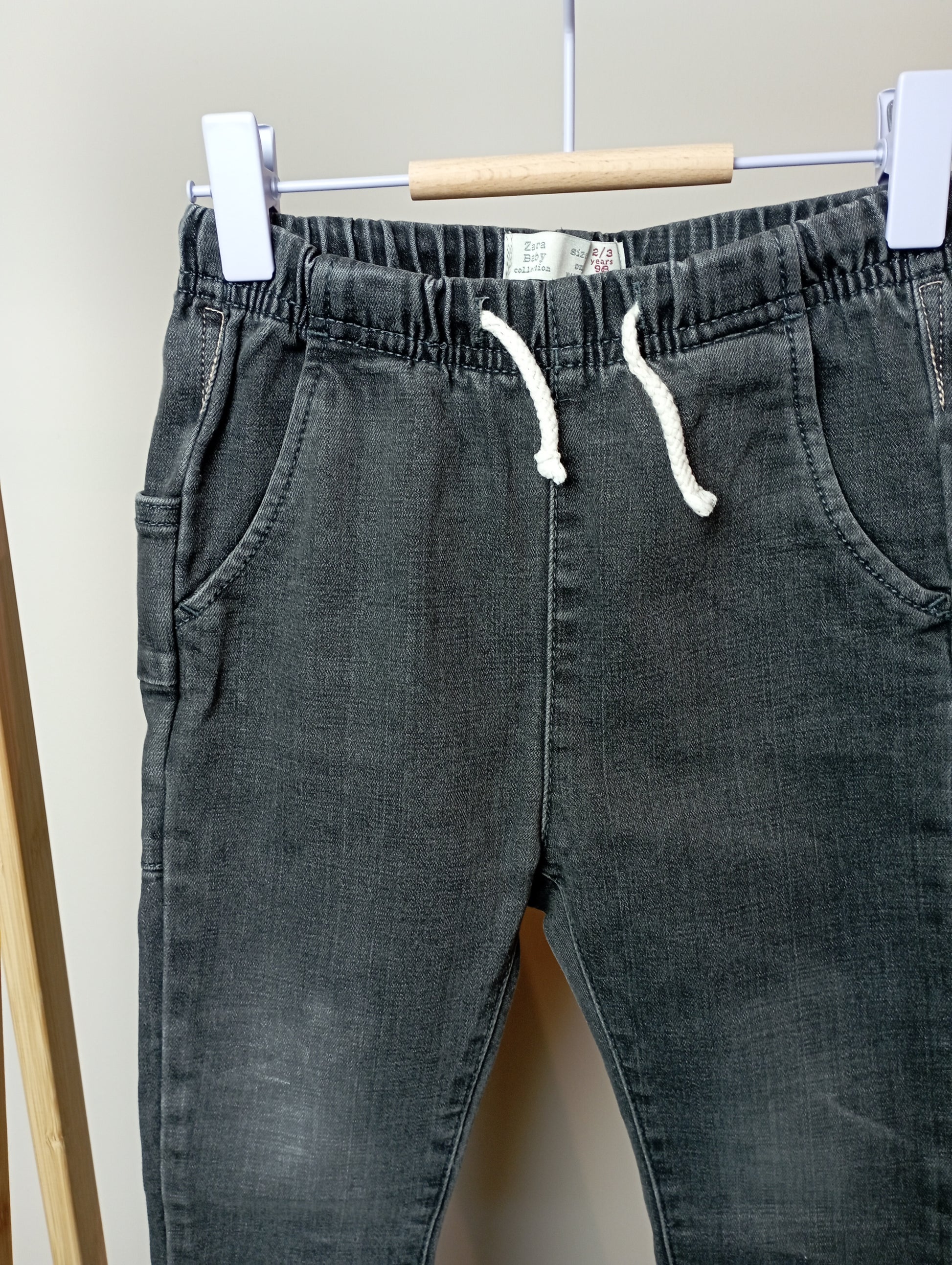 Jeansbroek met elastiek 98 Zara