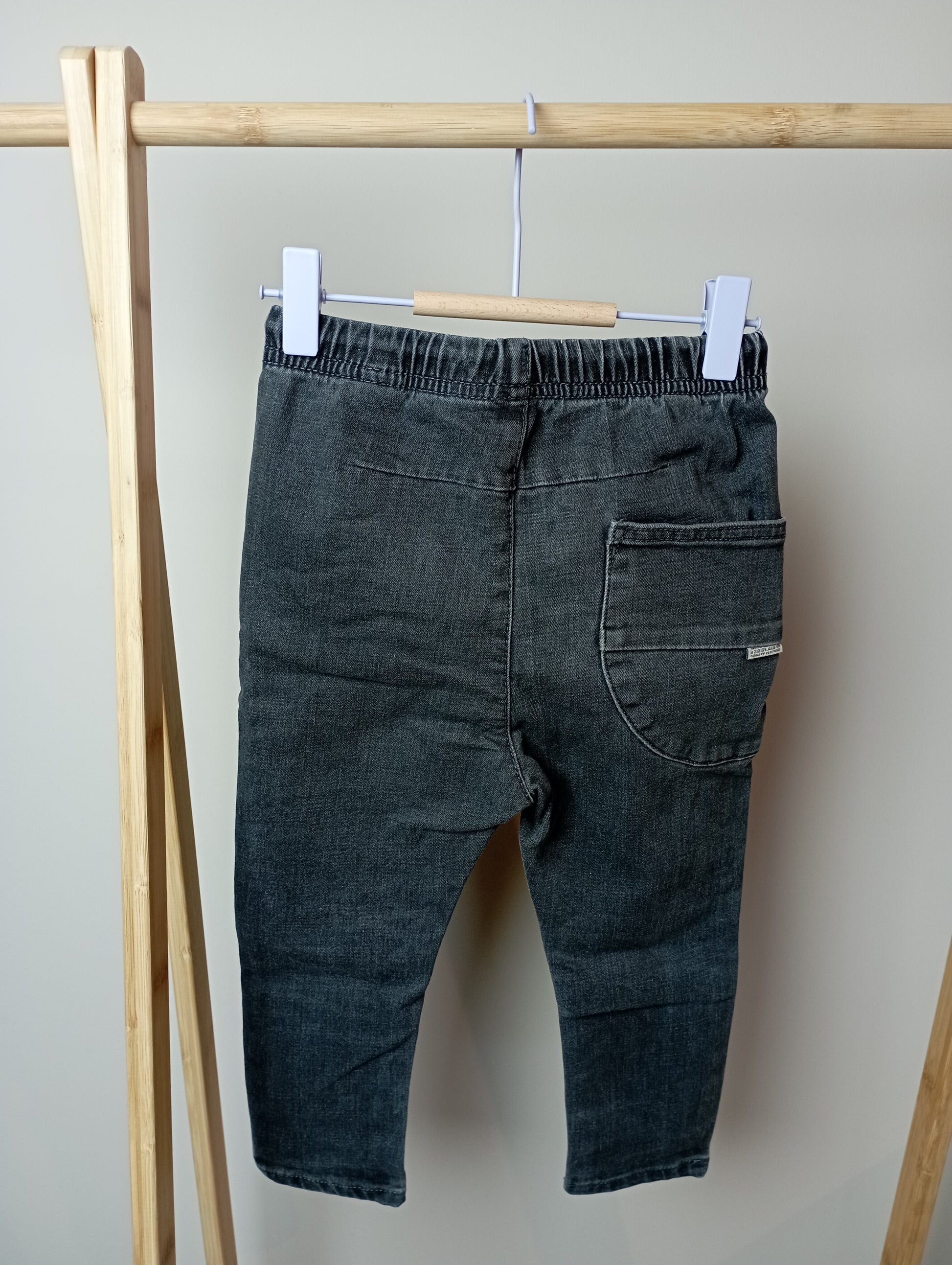 Jeansbroek met elastiek 98 Zara