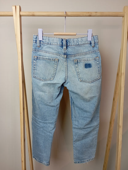 Broek met scheuren 128 Zara