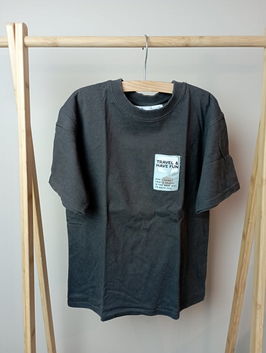T-shirt "Travel & Have Fun" 128 Zara