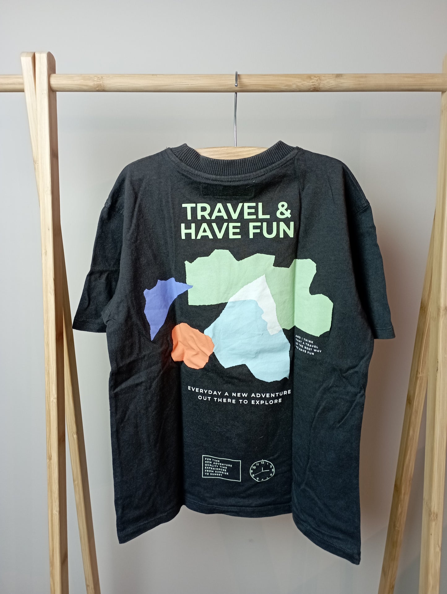 T-shirt "Travel & Have Fun" 128 Zara
