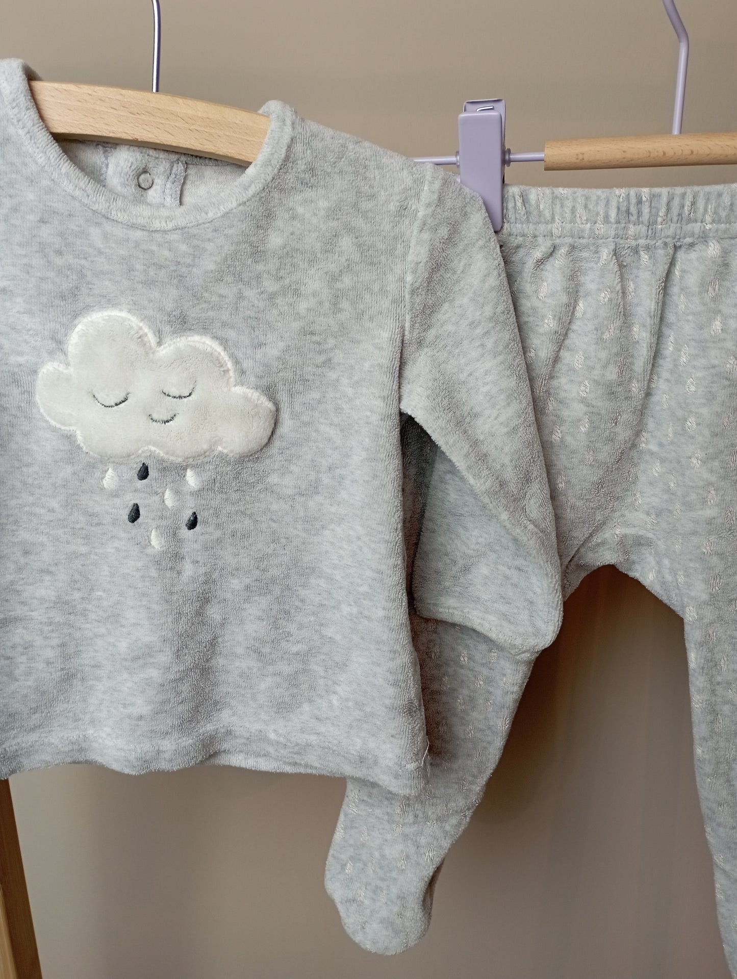 Pyjama met wolkje 6m La Redoute