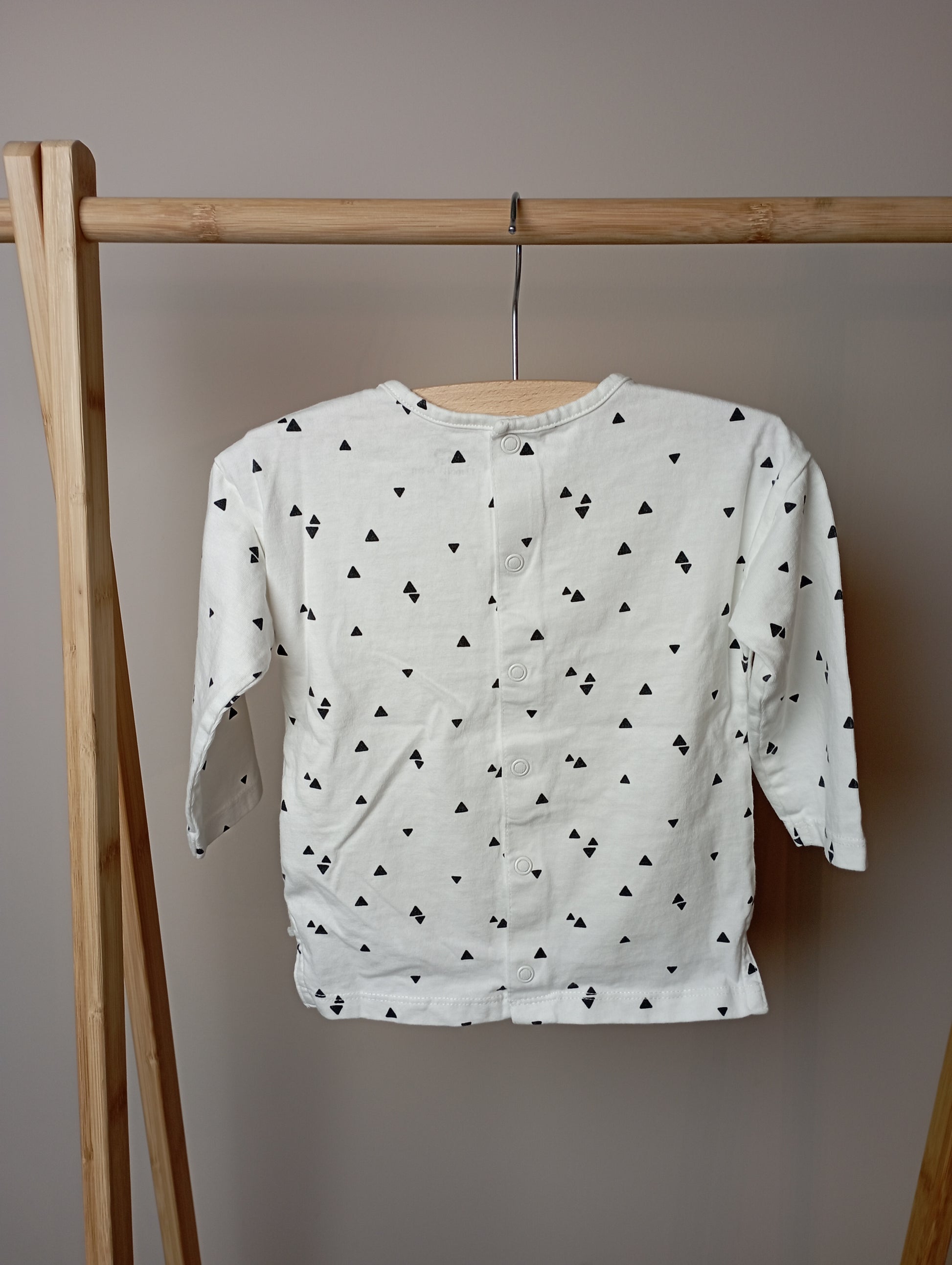 Longsleeve met driehoekjes 74 La Redoute