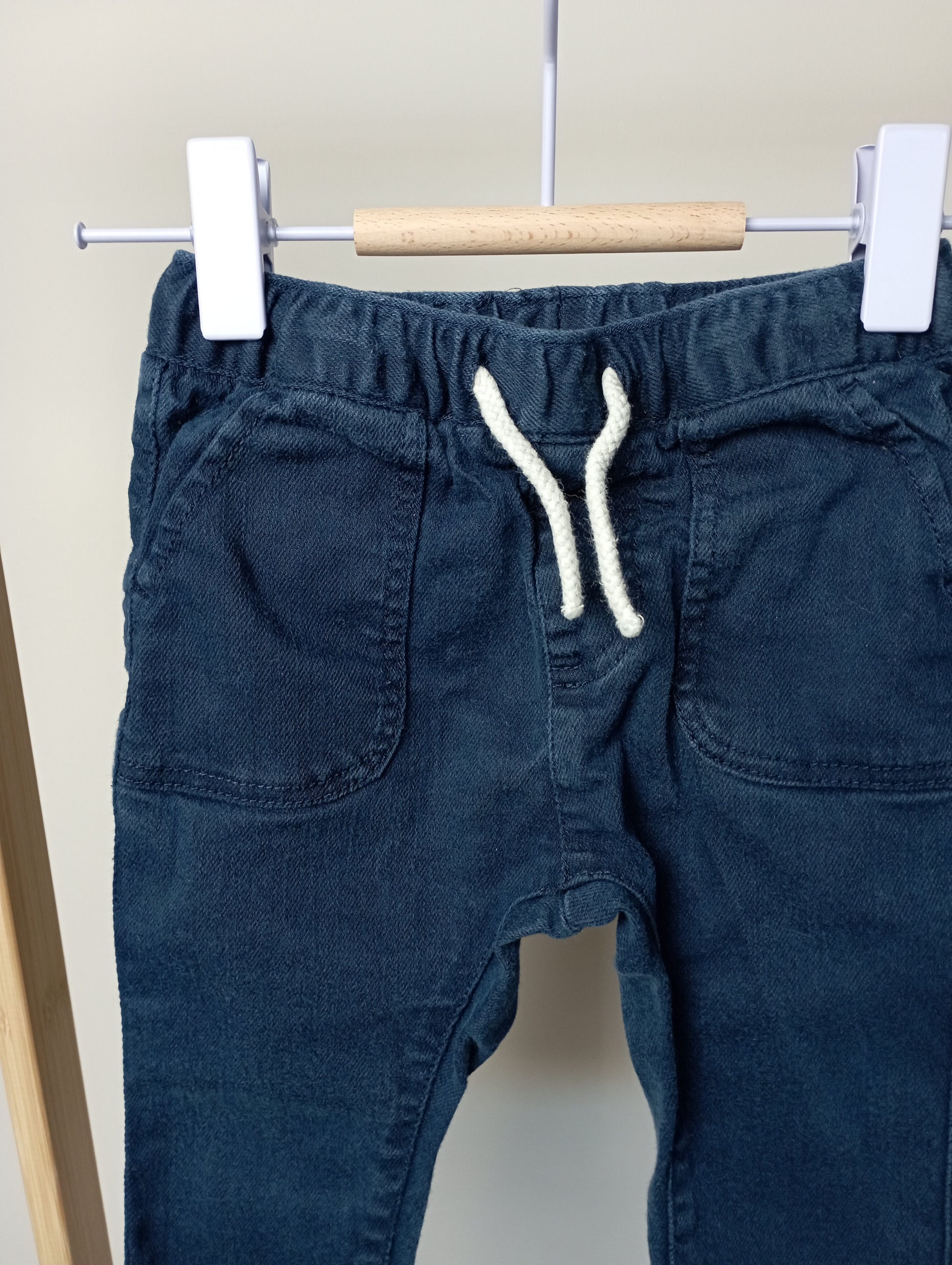 Jeansbroek met elastiek 68 H&M