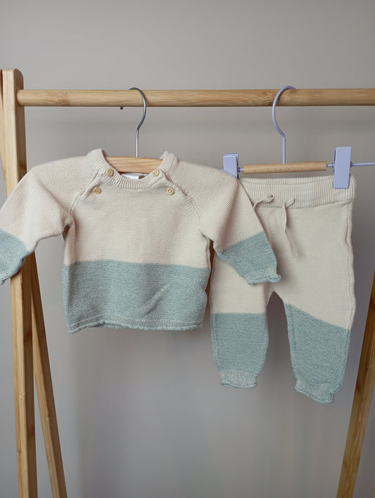 Gebreid setje 62 H&M