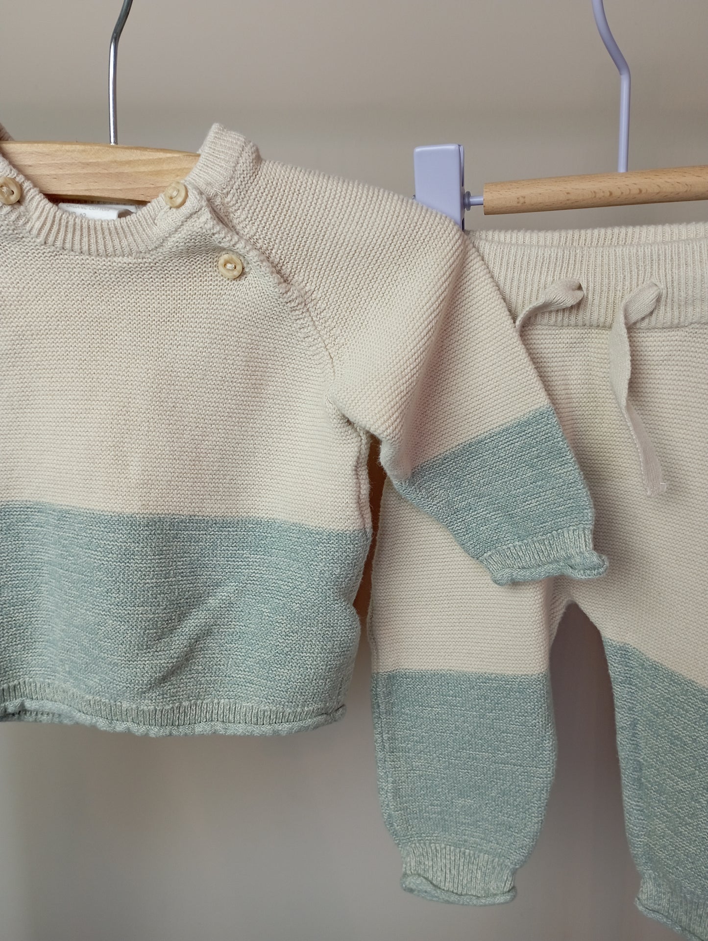 Gebreid setje 62 H&M