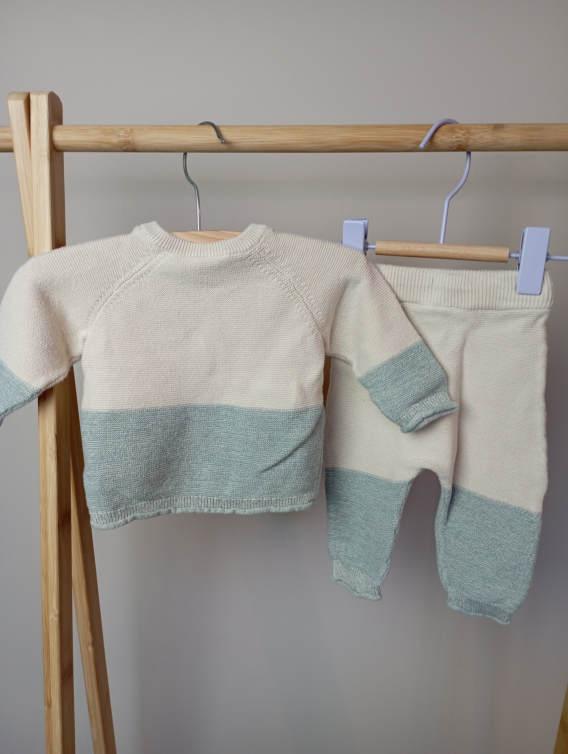 Gebreid setje 62 H&M