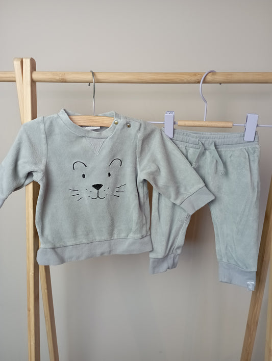 Pyjama met leeuwtje 62/68 Jollein