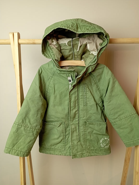 Jas, langer model 92 Zara