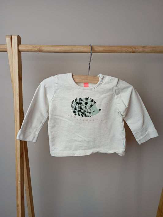 Longsleeve met egel 62 Hema