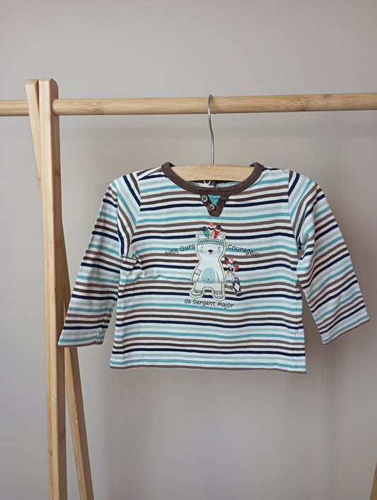 Longsleeve met beer 74 Sergent Major