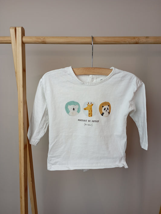 Longsleeve met dieren 74 La Redoute
