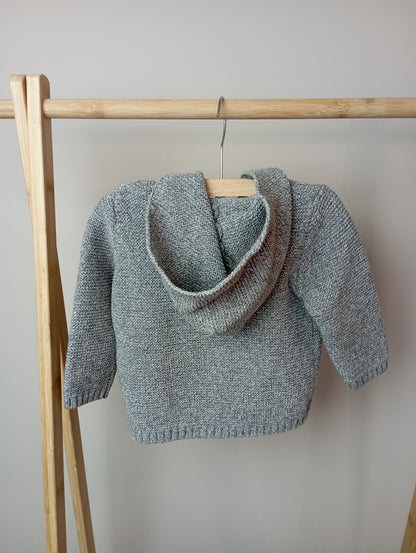 Gebreid vestje 9m P'tit Filou