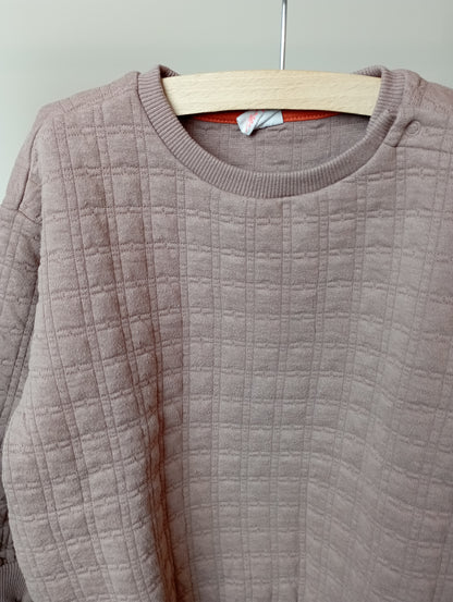 Trui in wafelstructuur 98 Hema