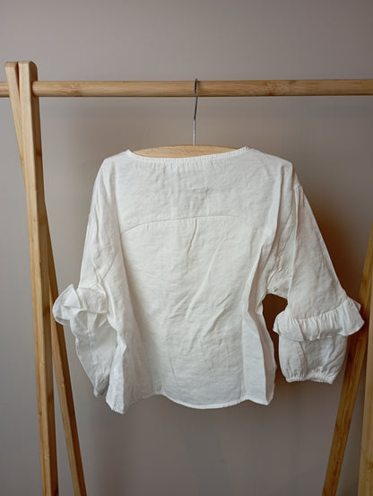 Blouse met subtiele glinster 116 Zara