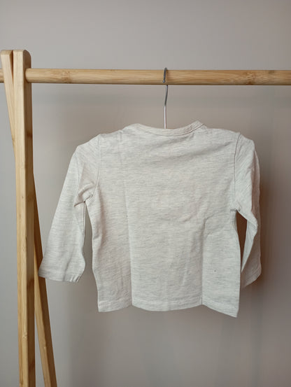 Longsleeve "Kleine hartendief van Oma" 74 Cuddles and smiles