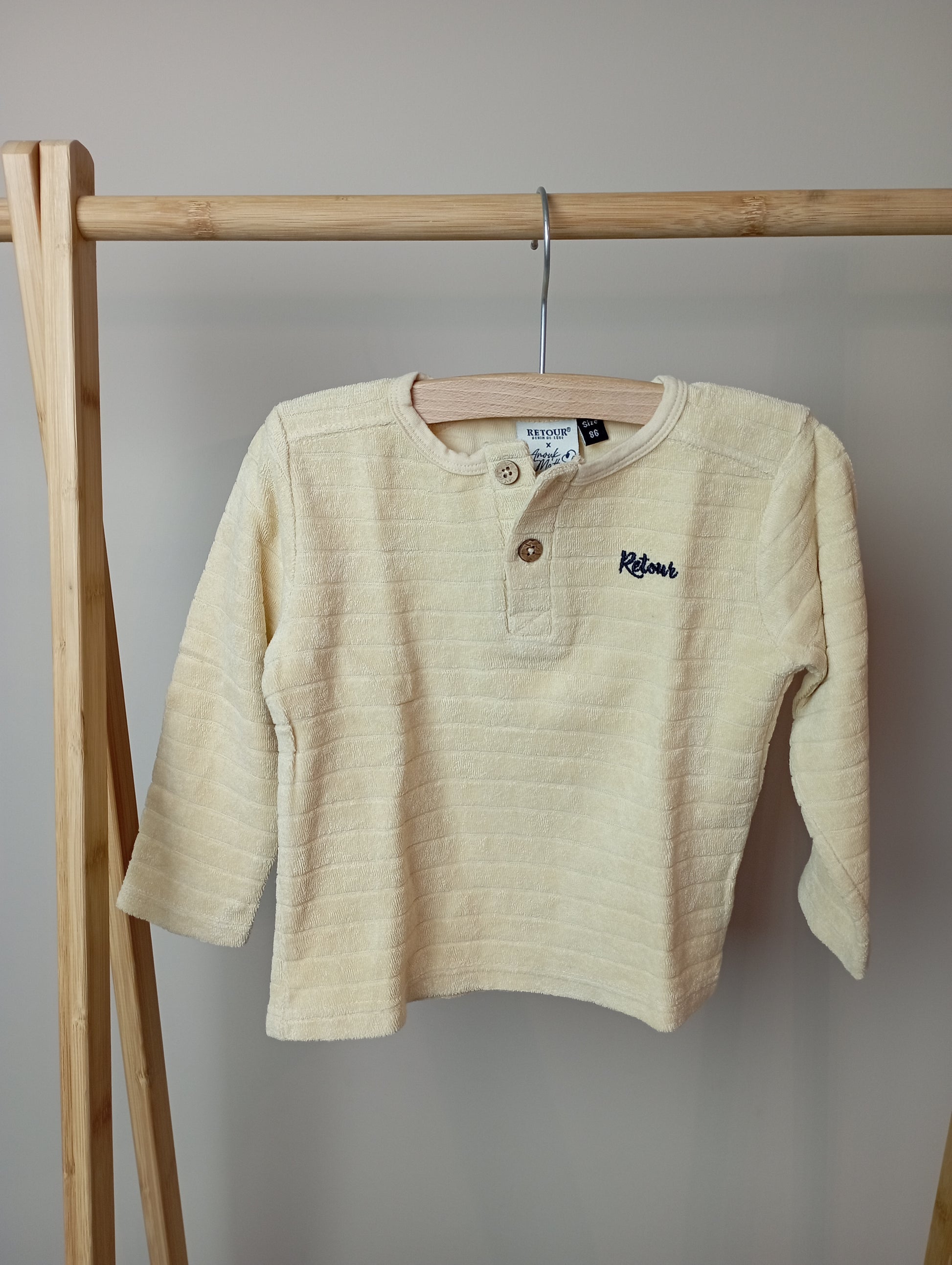 Longsleeve in badstof 86 Anouk Matton x Retour