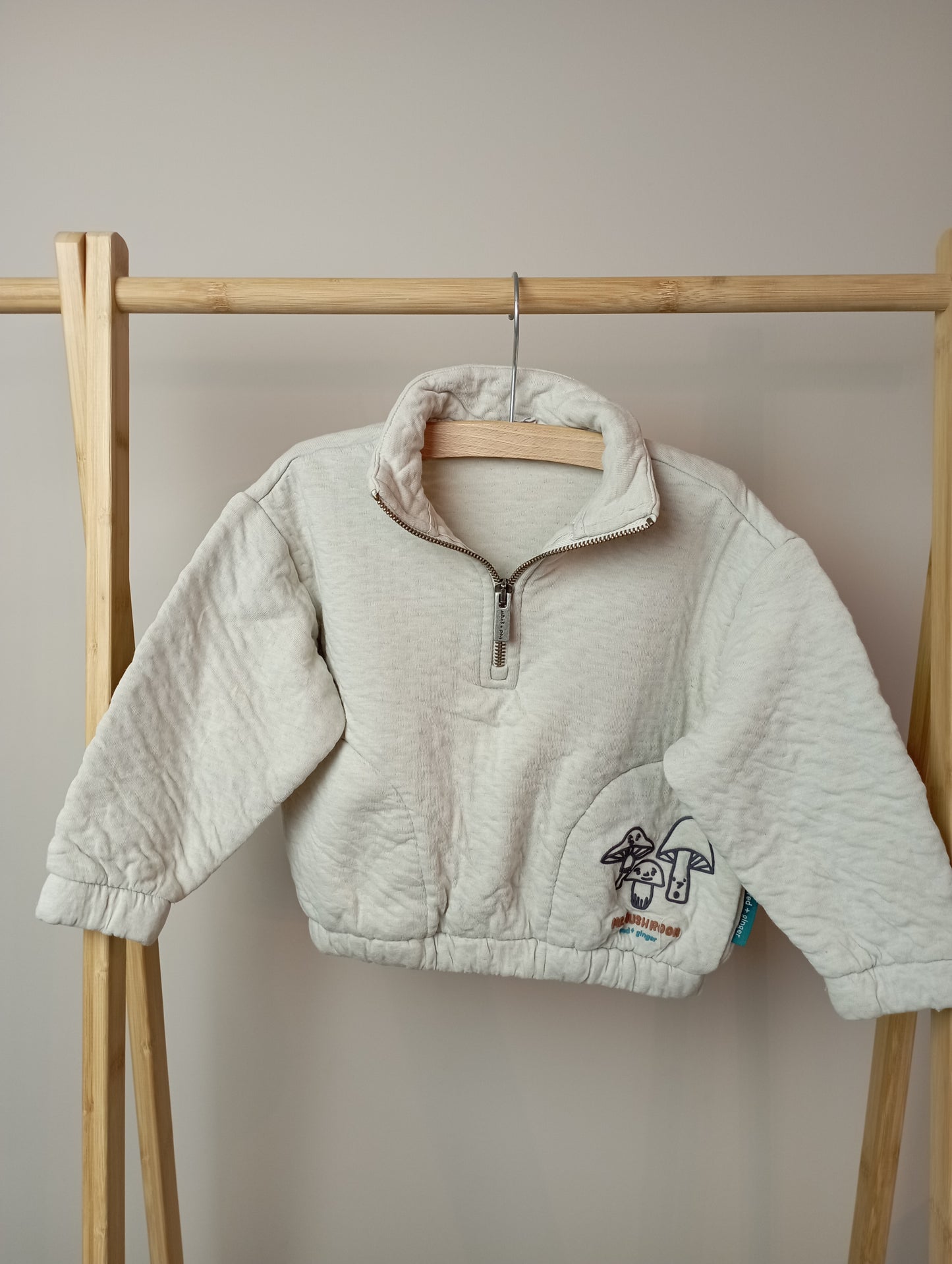 Trui met halve rits 92 Fred & Ginger