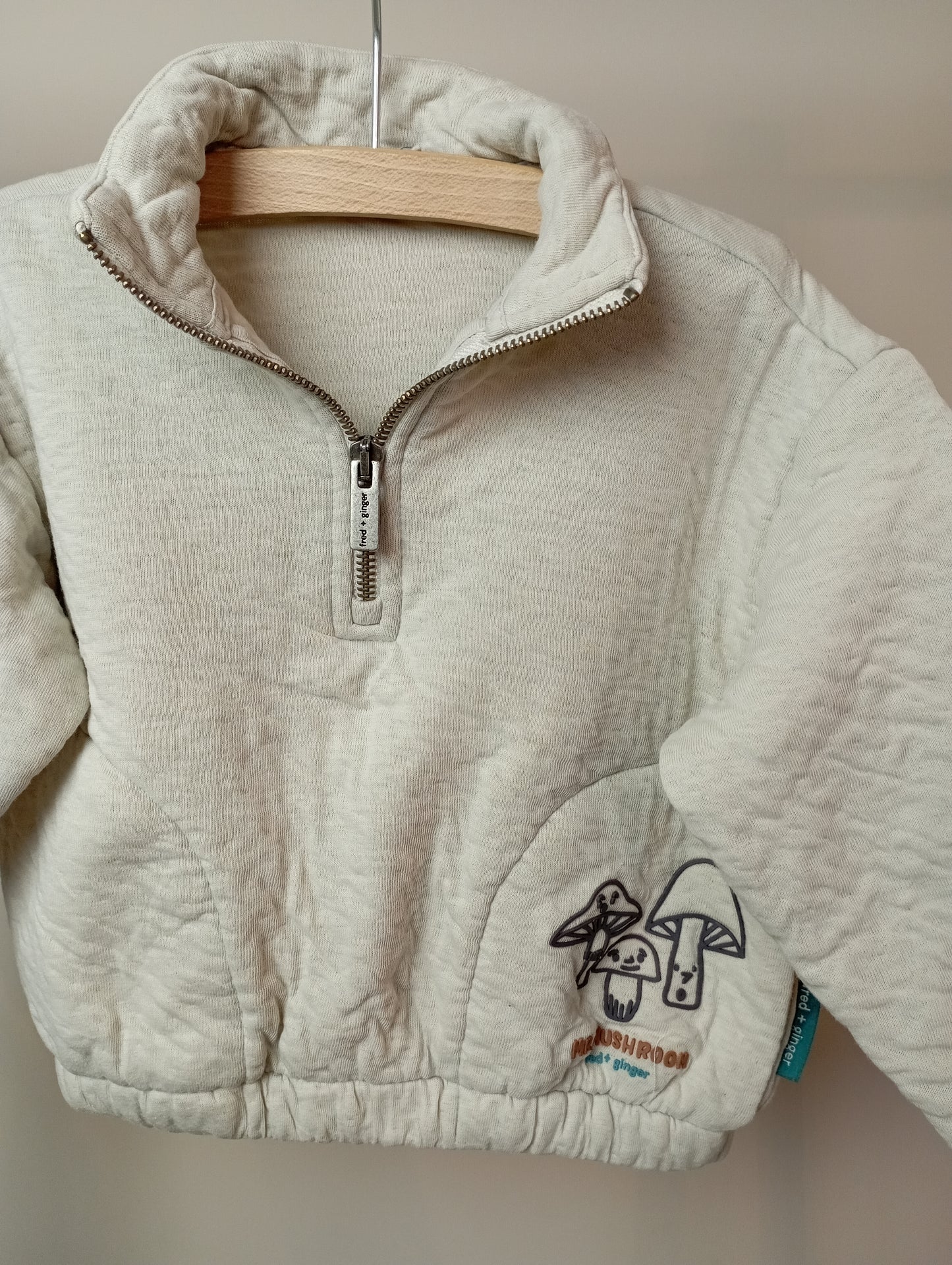 Trui met halve rits 92 Fred & Ginger