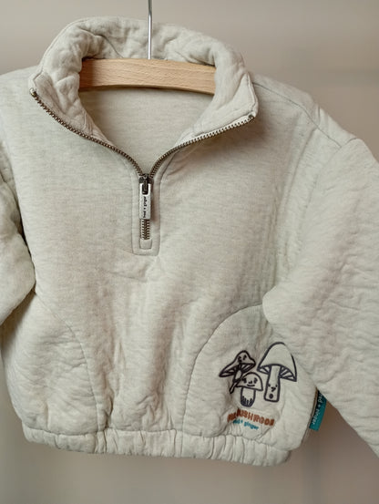 Trui met halve rits 92 Fred & Ginger