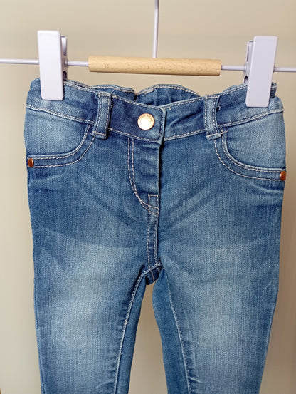 Jeansbroek "Little lady" 68 JBC