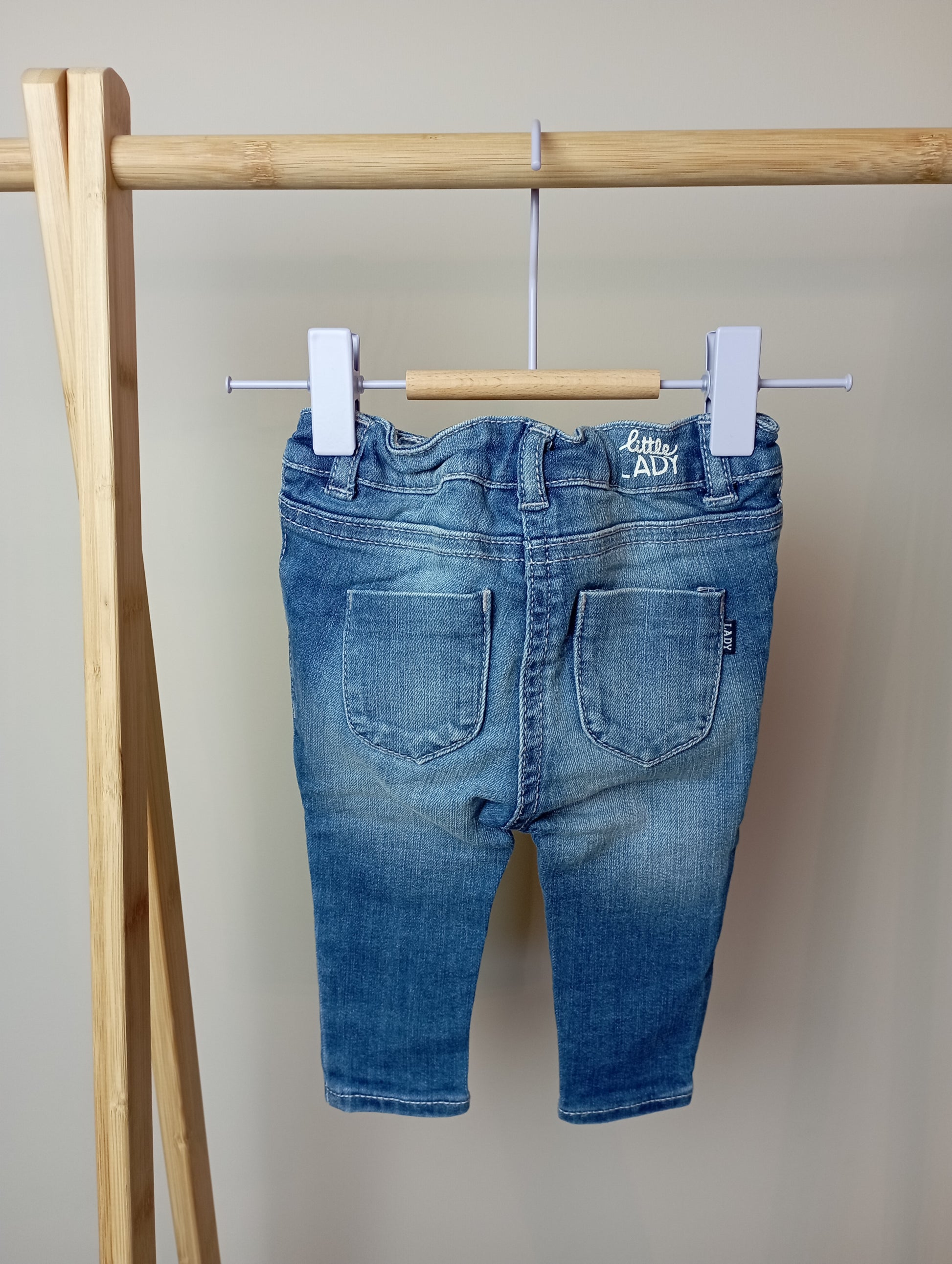Jeansbroek "Little lady" 68 JBC