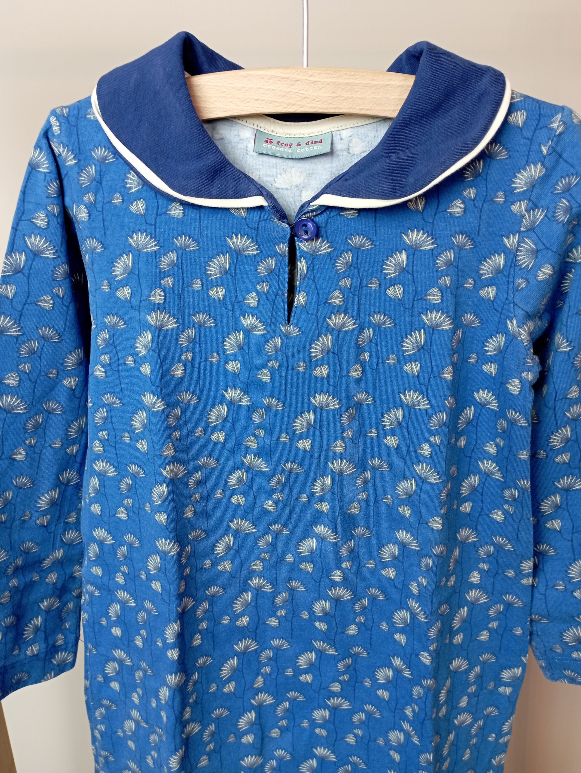 Jurk met bloemen 98/104 Froy and Dind