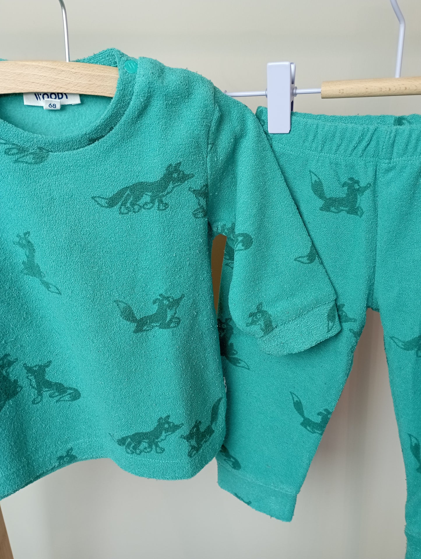 Pyjama met vosjes 68 Woody