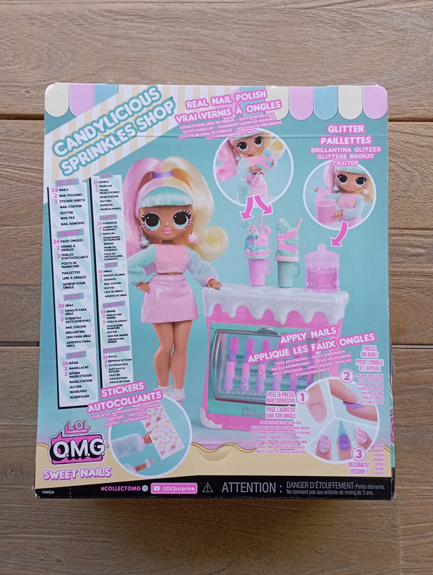 L.O.L. Surprise OMG Sweet Nails Candylicious - L.O.L. Surprise