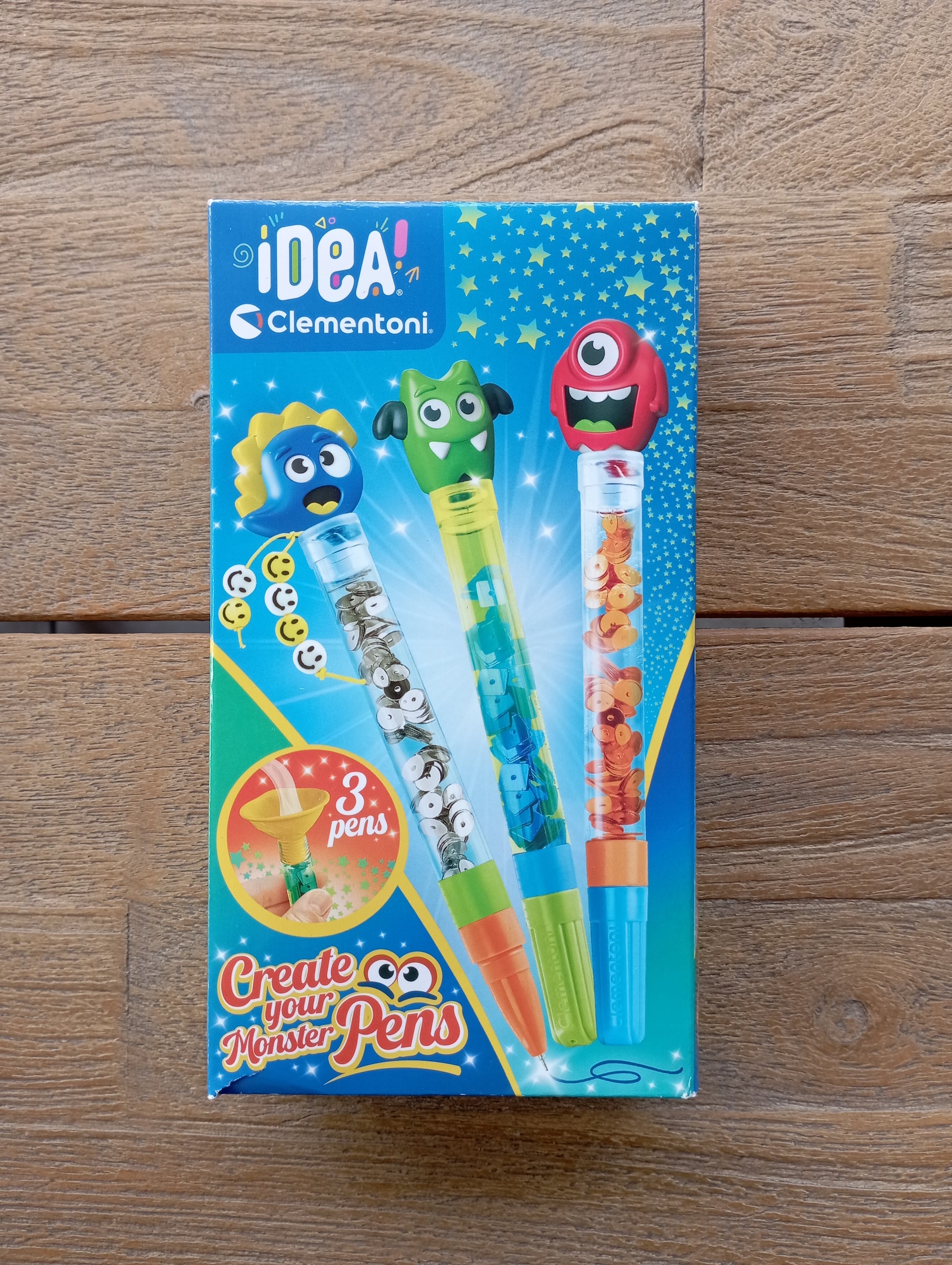 Create your Monster Pens - Clementoni