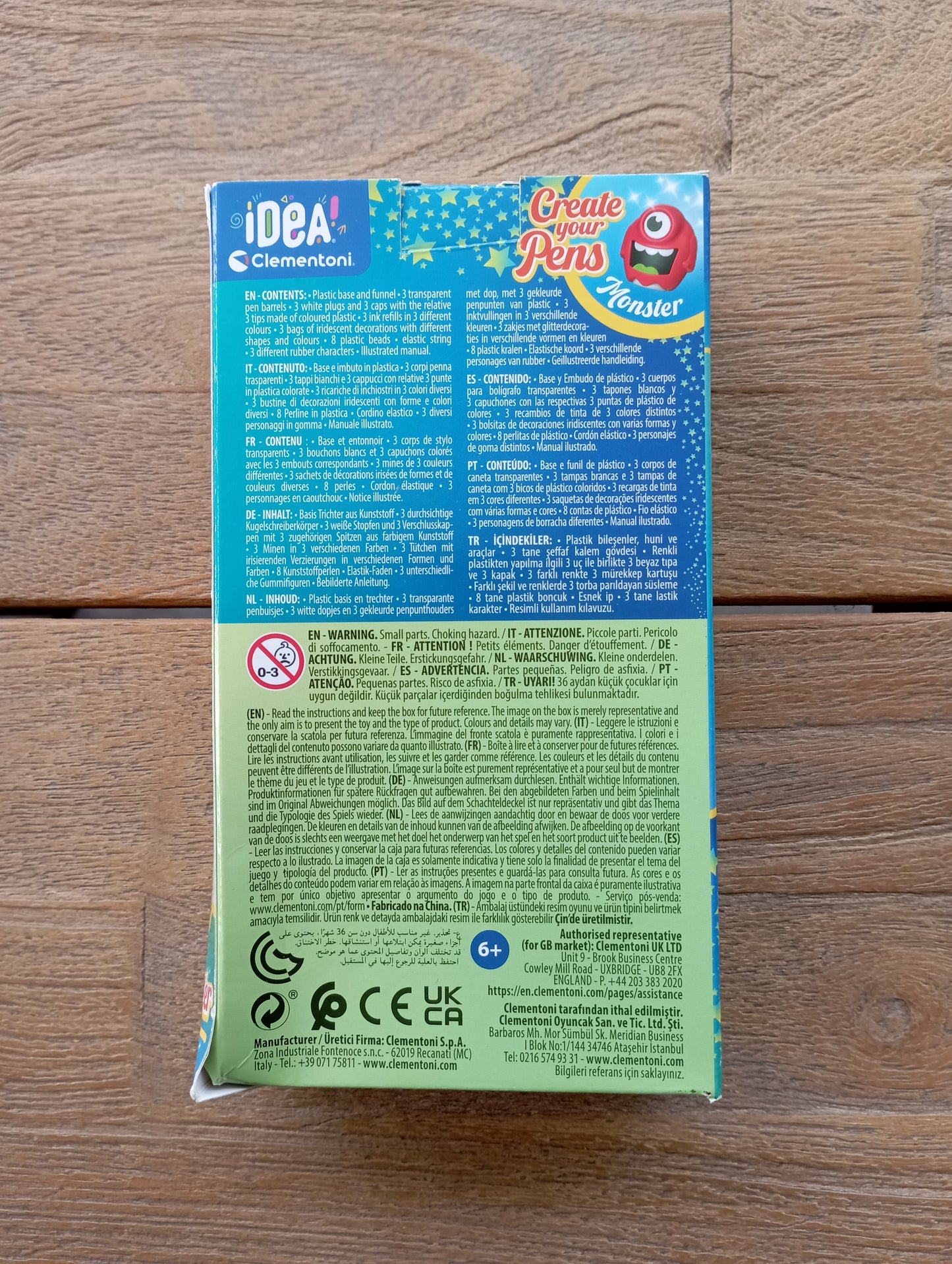 Create your Monster Pens - Clementoni