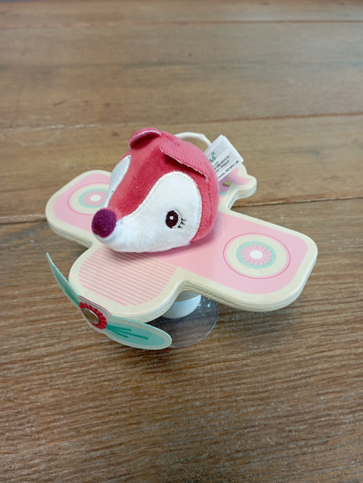 Vliegtuig vos met zuignap - Lilliputiens