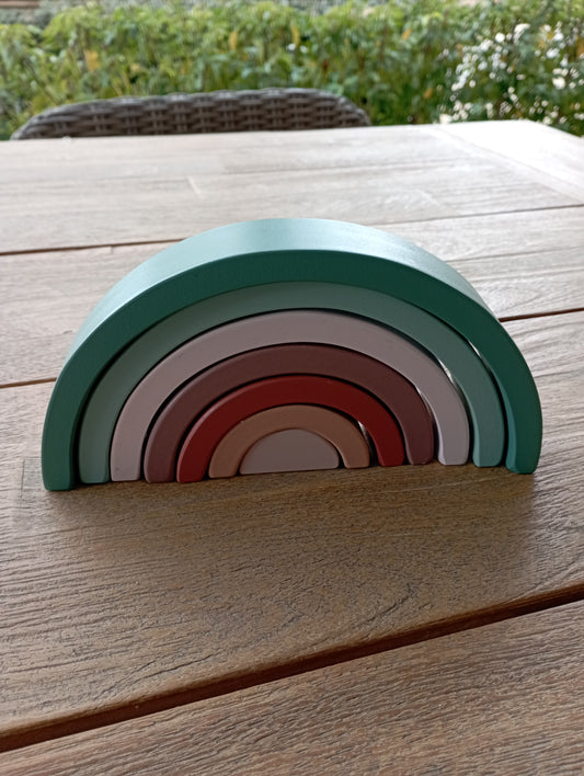 Houten regenboog - Find JOYs