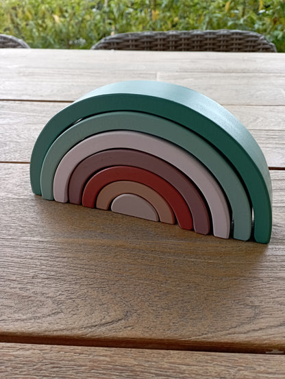 Houten regenboog - Find JOYs